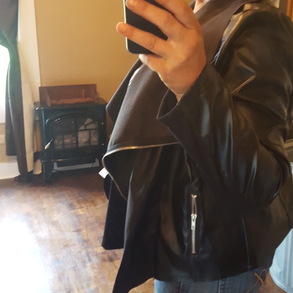 Vinal black thin jacket - Picture 5 of 7